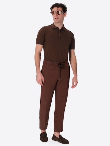 Loosefit Pantaloni con piega frontale 'Alloro' di Distretto12 in marrone