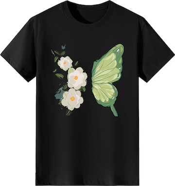 T-shirt LapaPlus en noir : devant
