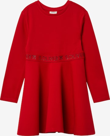 Robe s.Oliver en rouge : devant