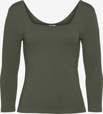 LASCANA Shirt in Green: front