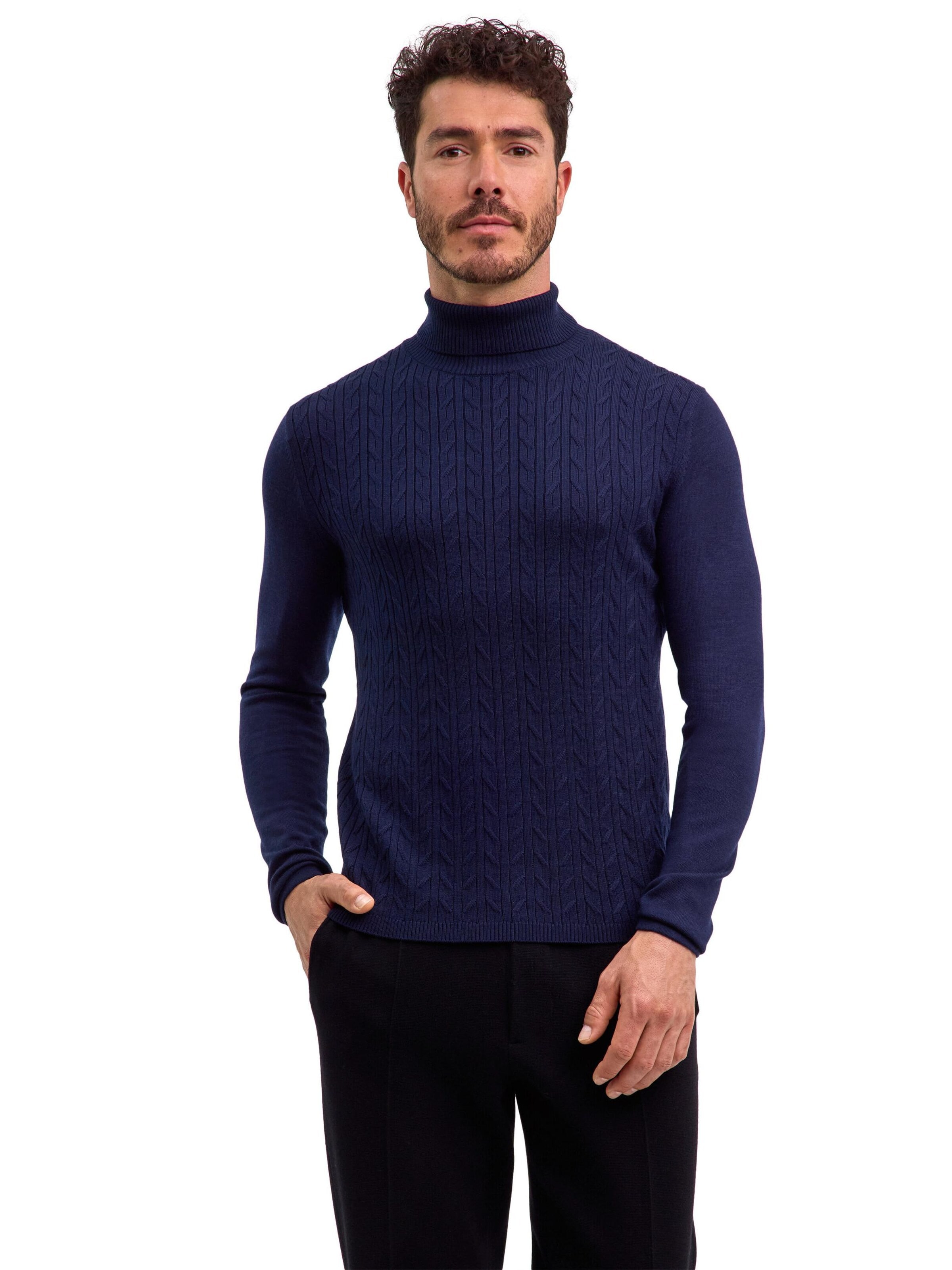FALKE Pullover in Blau: Vorderseite