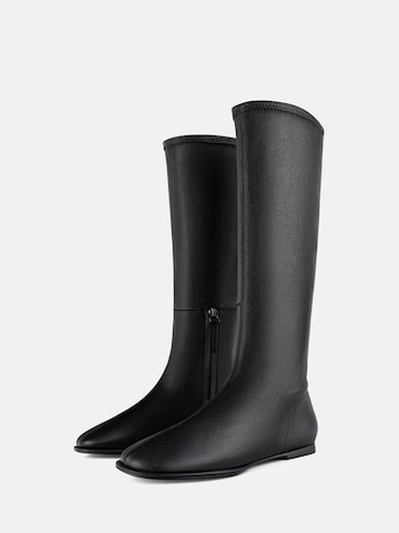 Boots 'AURORA’S SHINE' L37 HANDMADE SHOES en noir