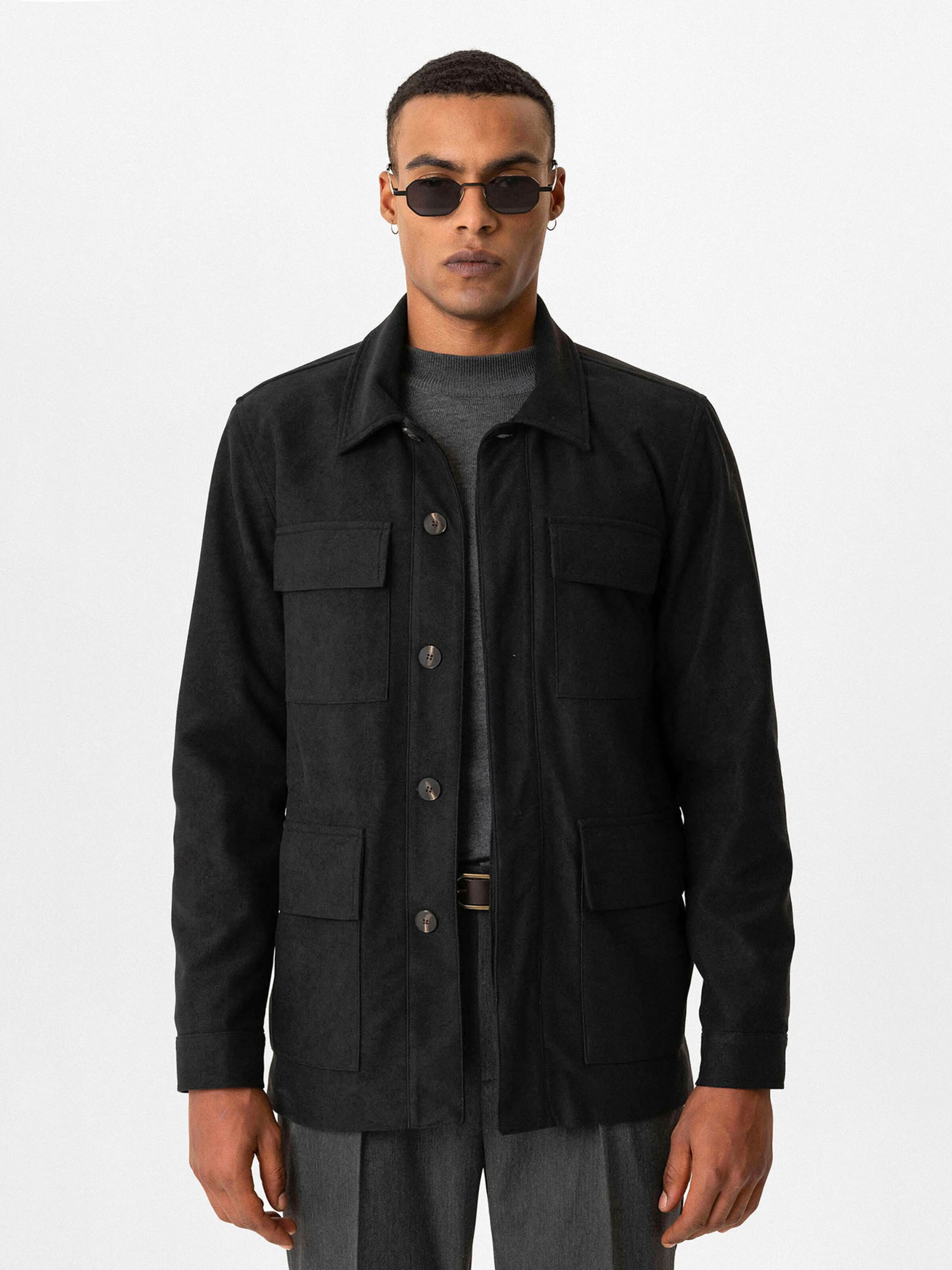 Antioch Átmeneti dzseki - fekete