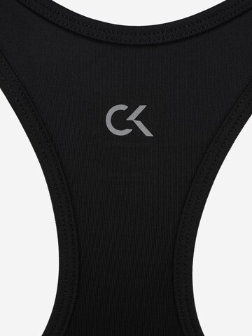 Calvin Klein Sport Bustier BH in Zwart