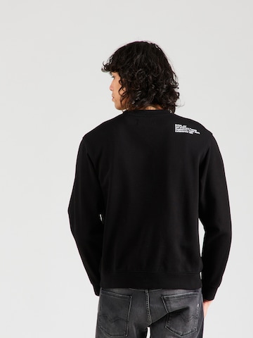 REPLAY Sweatshirt in Schwarz