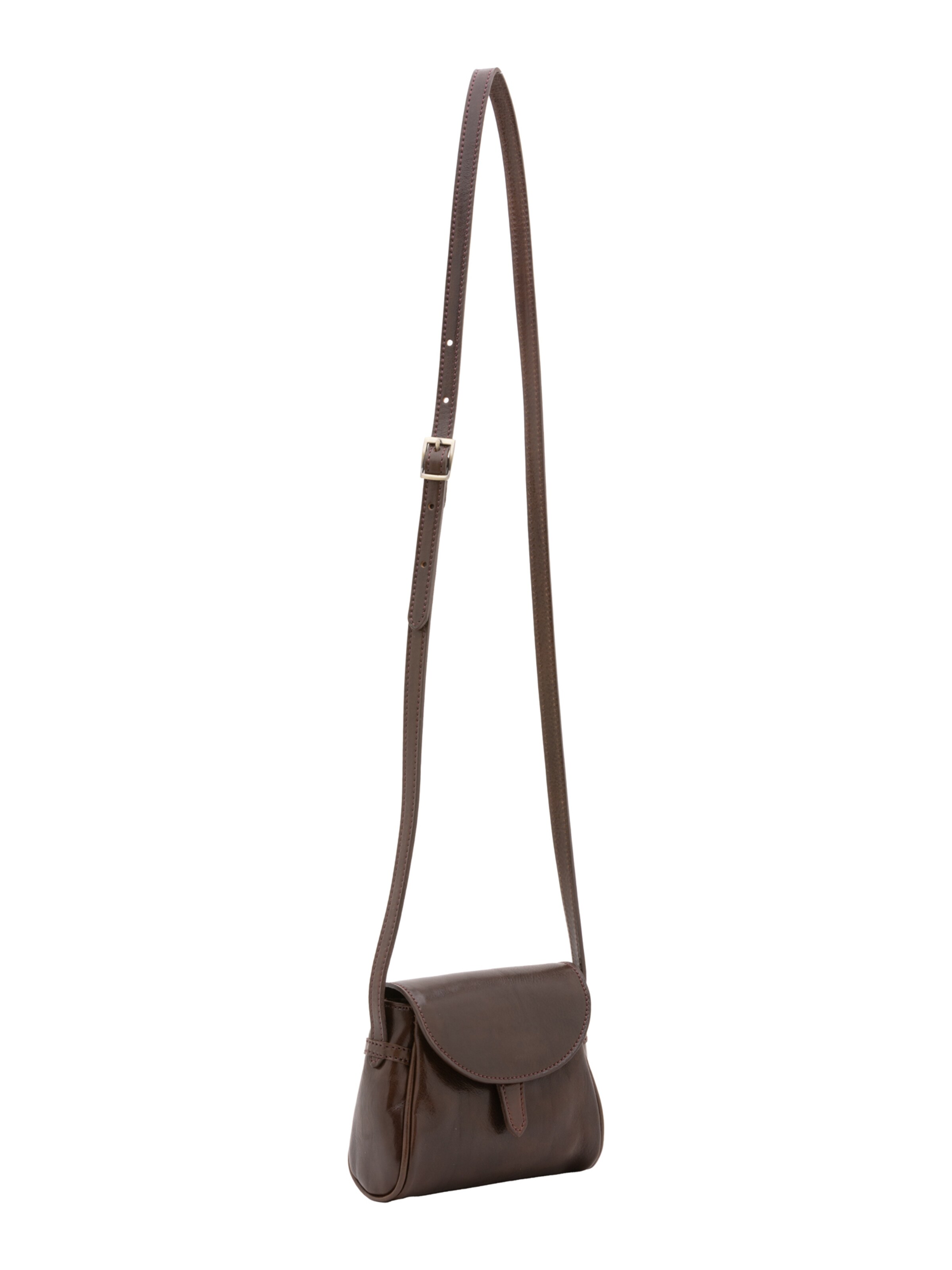 Viola Castellani Crossbody bag in Brown: front