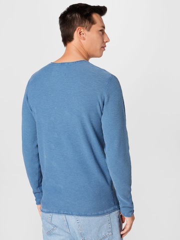 INDICODE JEANS Sweater 'Jadiel' in Blue