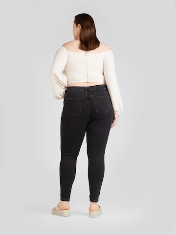 CITA MAASS co-created by ABOUT YOU Slimfit Jeans 'Juliana' i svart