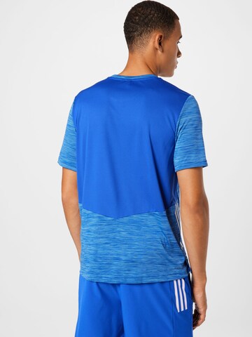 ADIDAS SPORTSWEAR Funkcionalna majica | modra barva