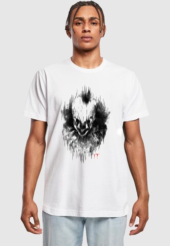 ABSOLUTE CULT Shirt 'IT - Chapter Two' in Weiß: Vorderseite