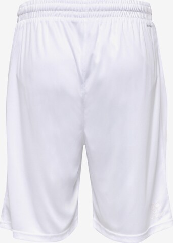 Hummel Regular Workout Pants in White