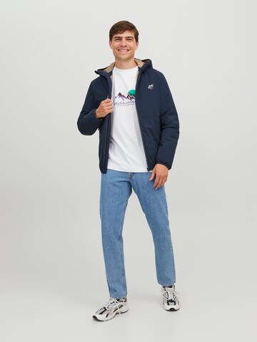 JACK & JONES Bluser & t-shirts 'SILVERLAKE' i hvid