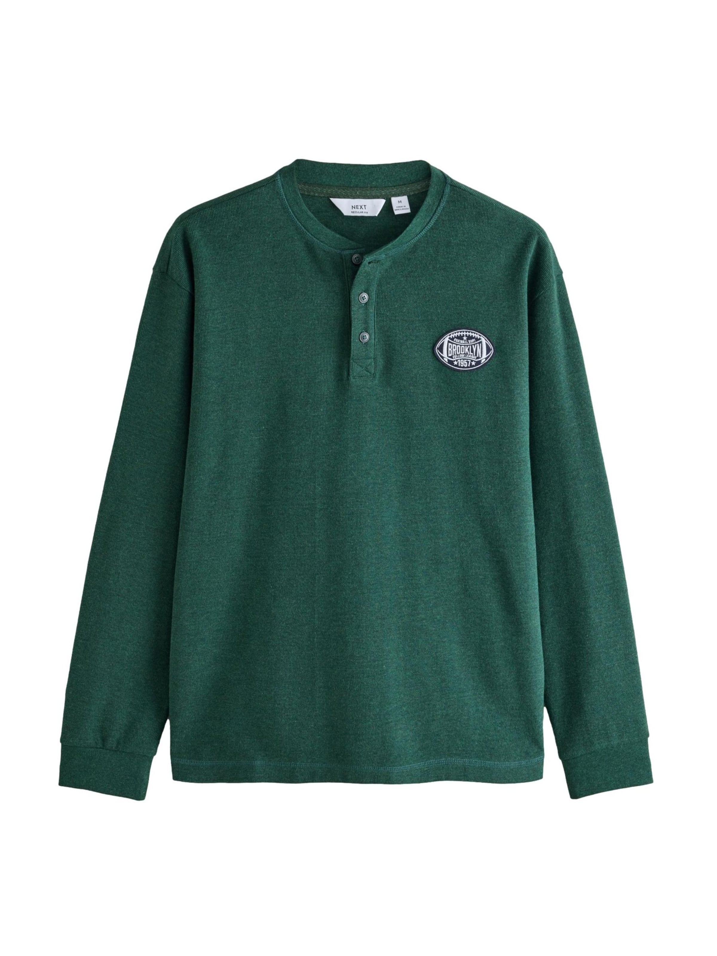 T-Shirt Next en vert : devant