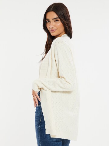 Cardigan 'Napier' Threadbare en blanc