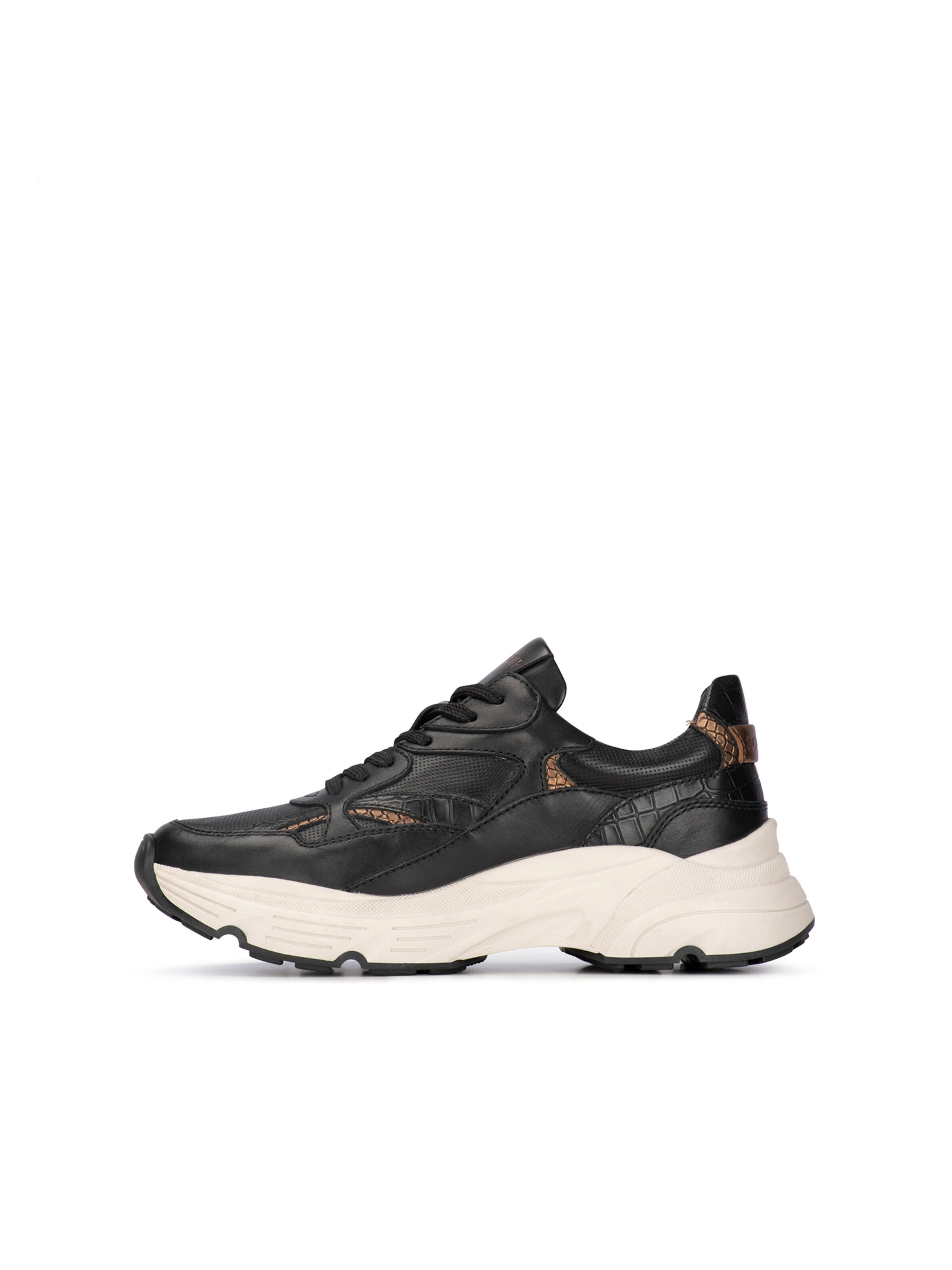 Haboob Sneakers laag 'LouLou' in Zwart: voorkant