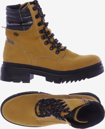 Dockers by Gerli Dress Boots in 41 in Yellow: front