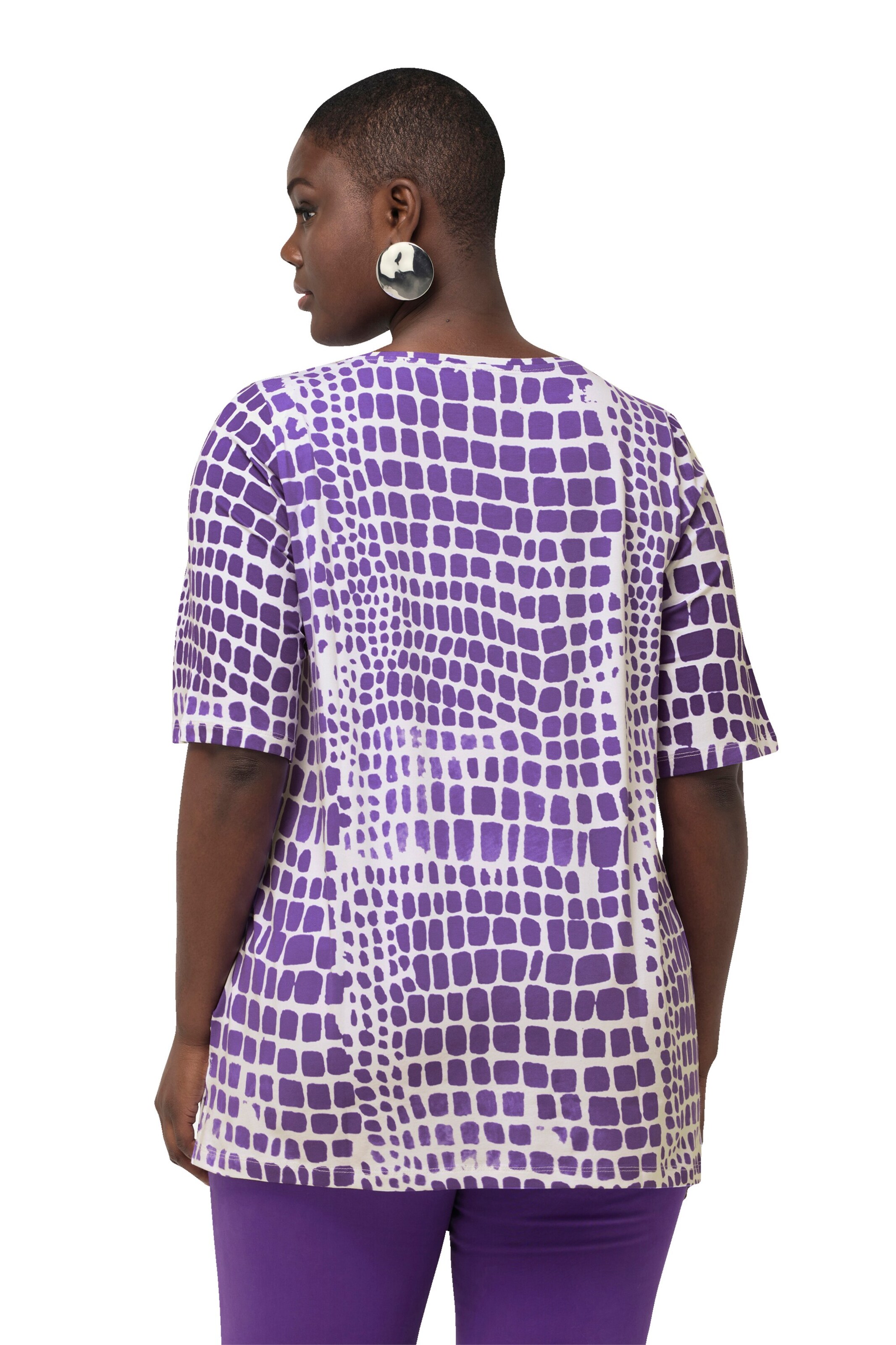 Ulla Popken Shirt in Lila