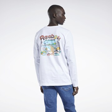 Reebok Shirt 'Classics Destination Rio' in White