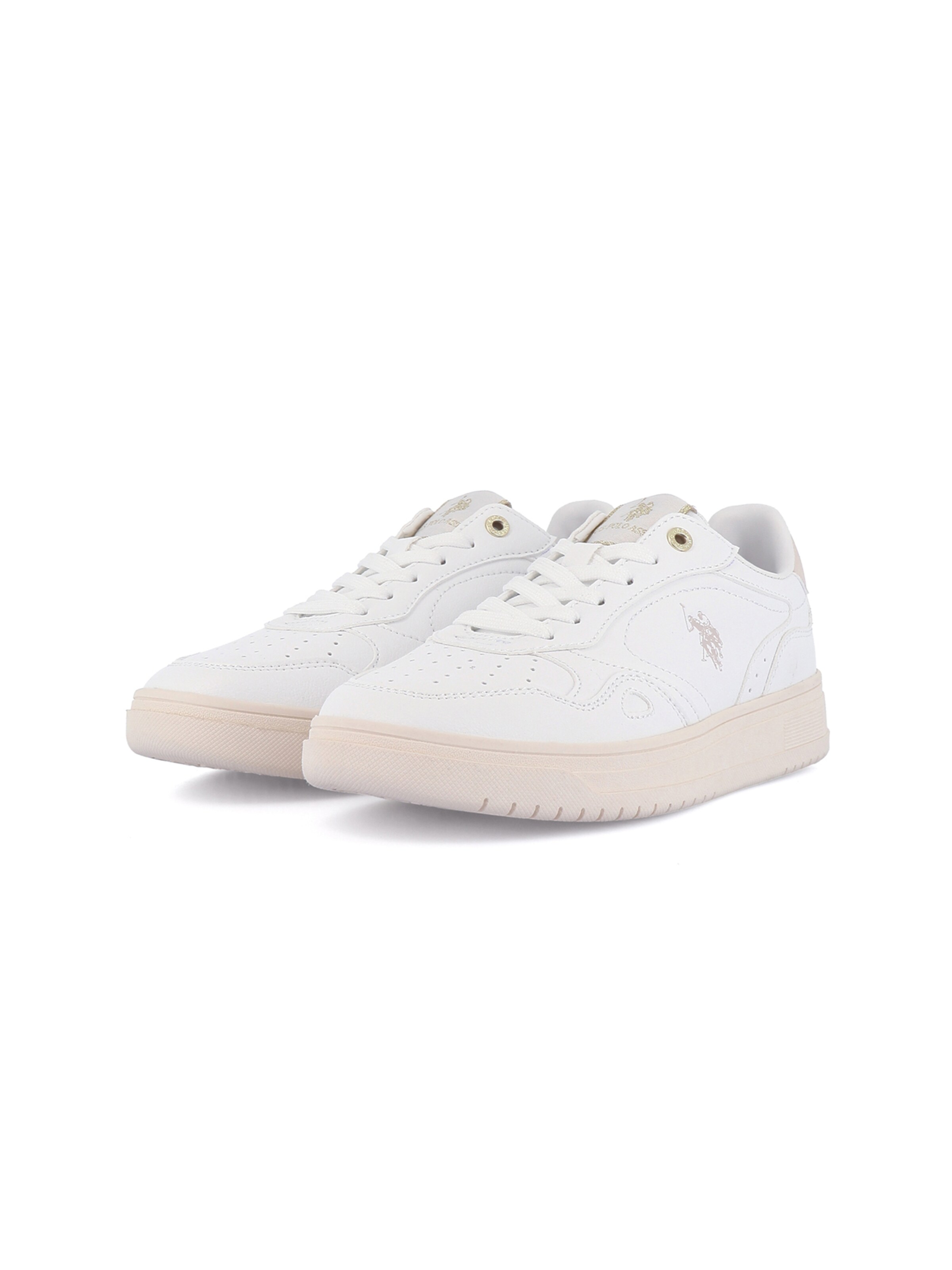 Baskets basses 'Kosmo' US POLO ASSN. en blanc