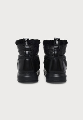 Bocanci de zăpadă de la Karl Lagerfeld pe negru