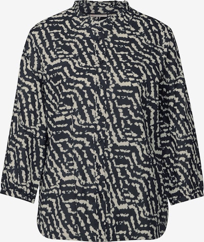 STREET ONE Bluse in stone / schwarz, Produktansicht