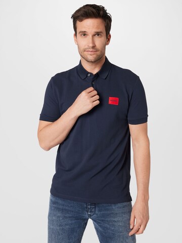 HUGO Shirt 'Dereso' in Blauw: voorkant