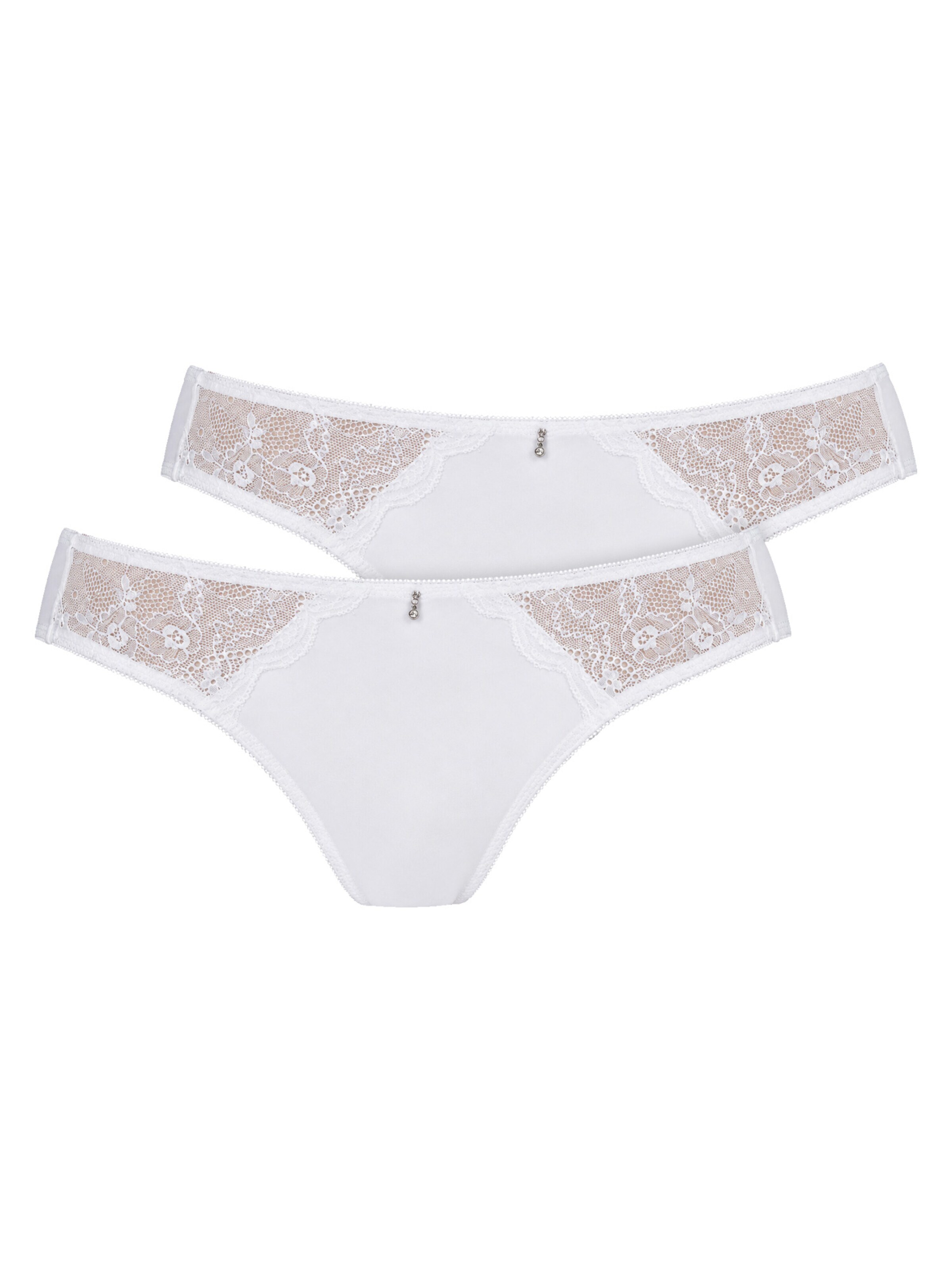 VIANIA Panty 'AVA' in White: front