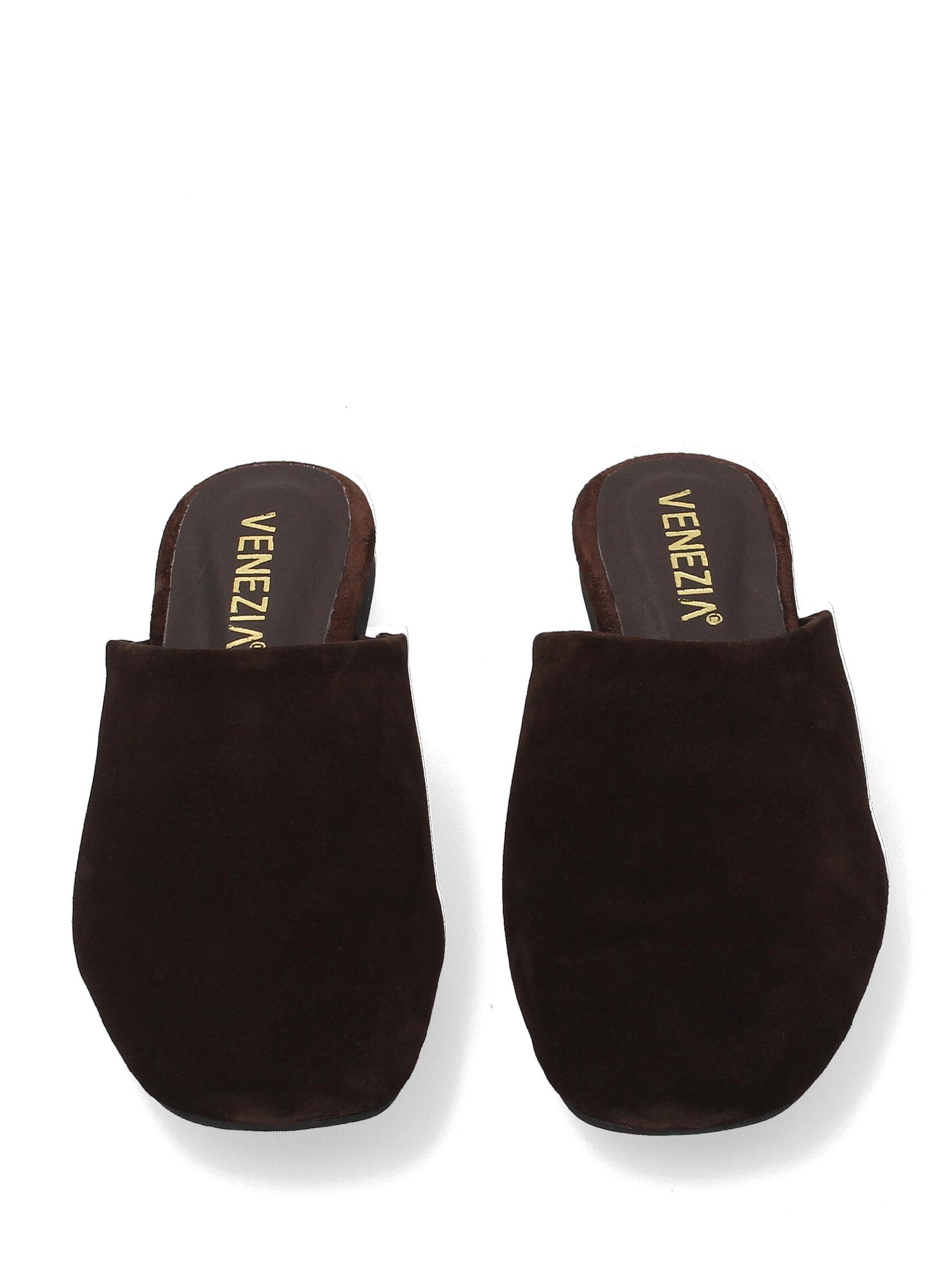 VENEZIA Mules in Brown