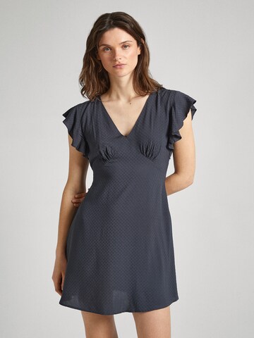Pepe Jeans Dress in Grey: front