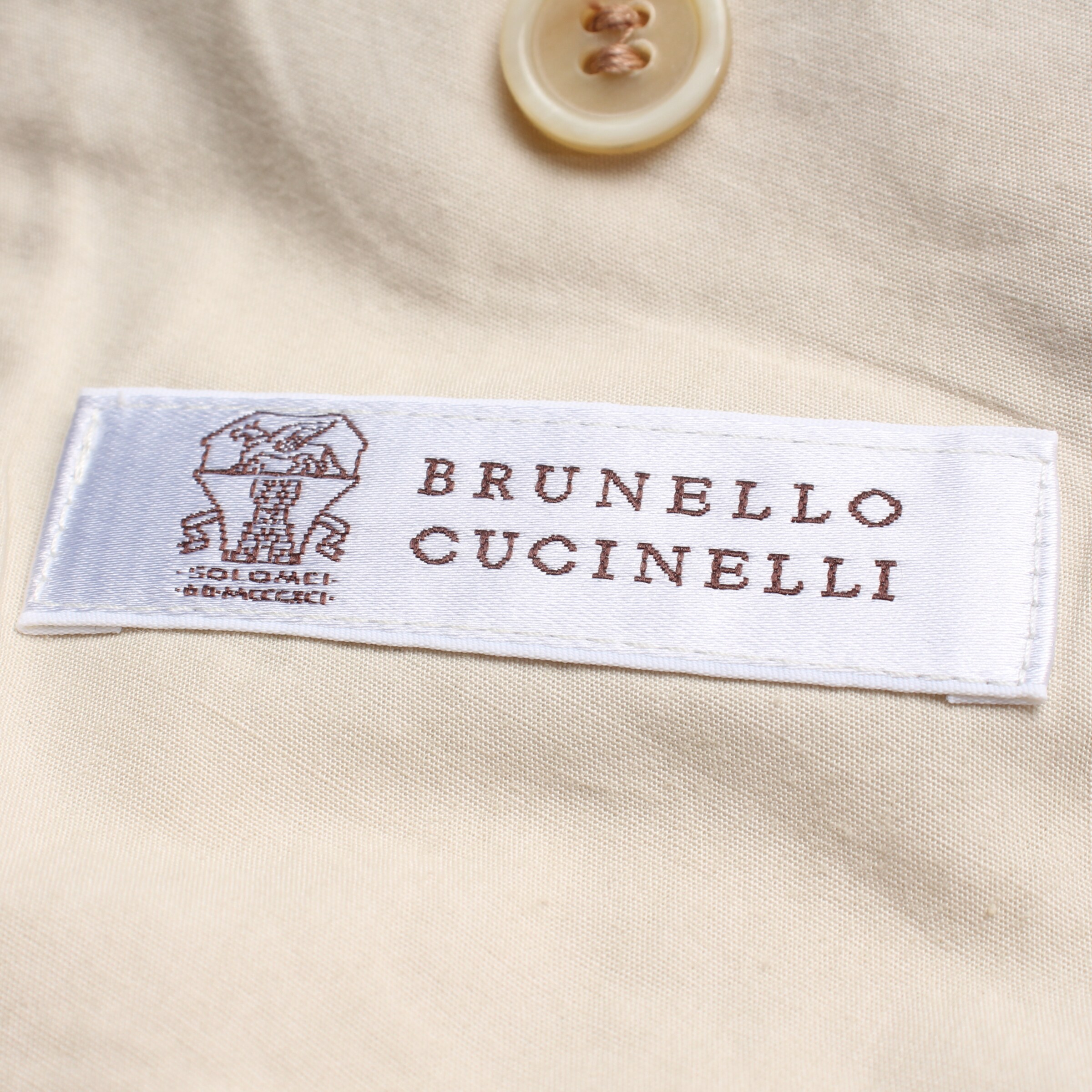 Brunello Cucinelli Suit Jacket in L-XL in Brown