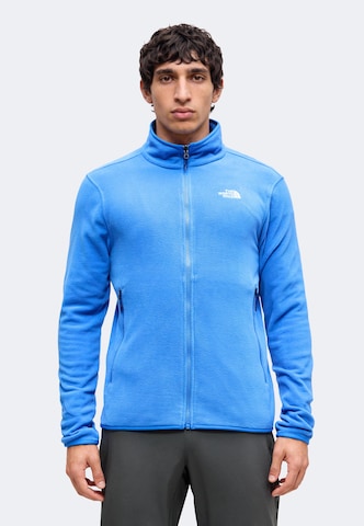 THE NORTH FACE Funktionele fleece-jas 'GLACIER' in Blauw: voorkant