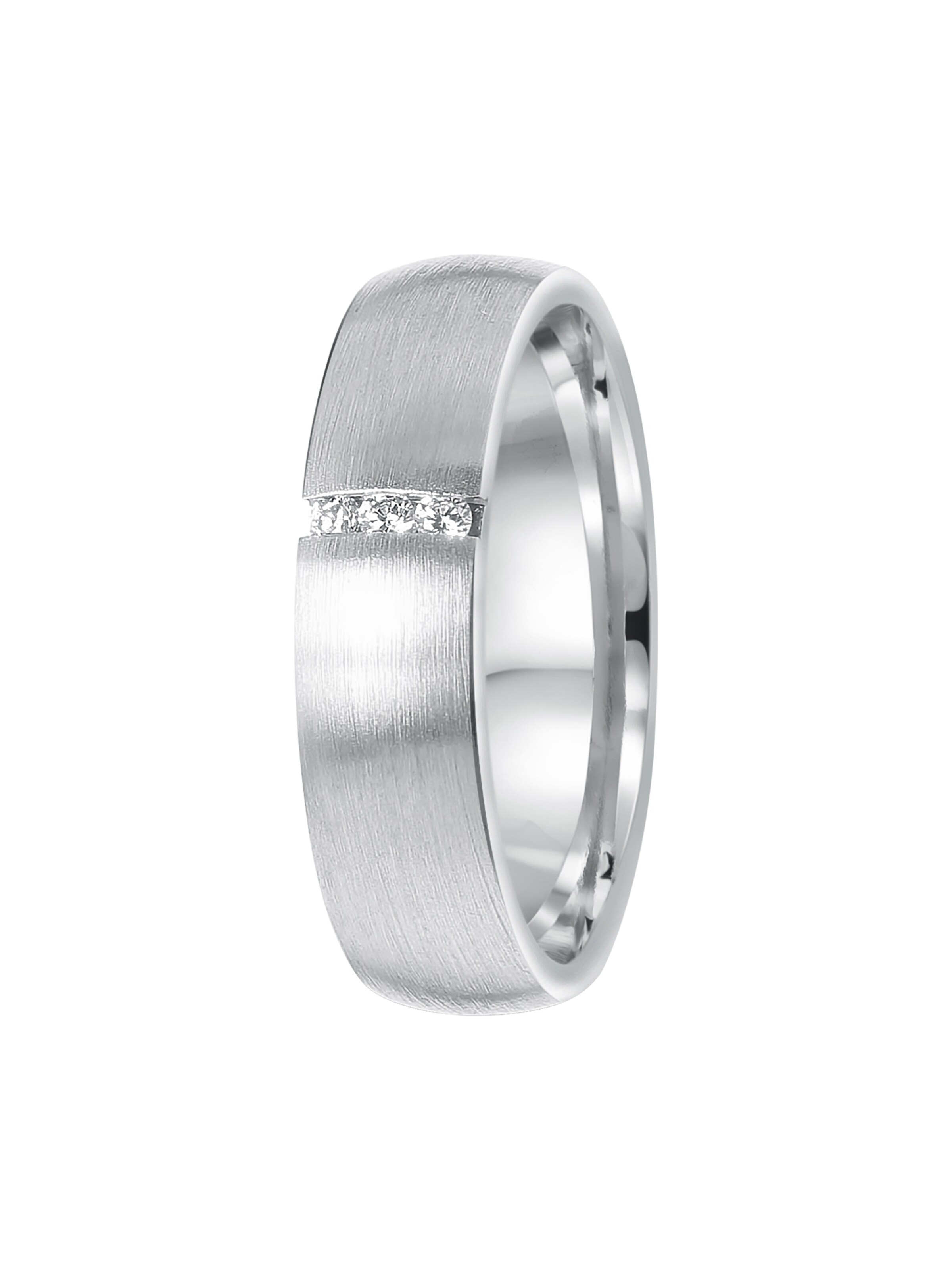 Lucardi Ring in Silber: Vorderseite