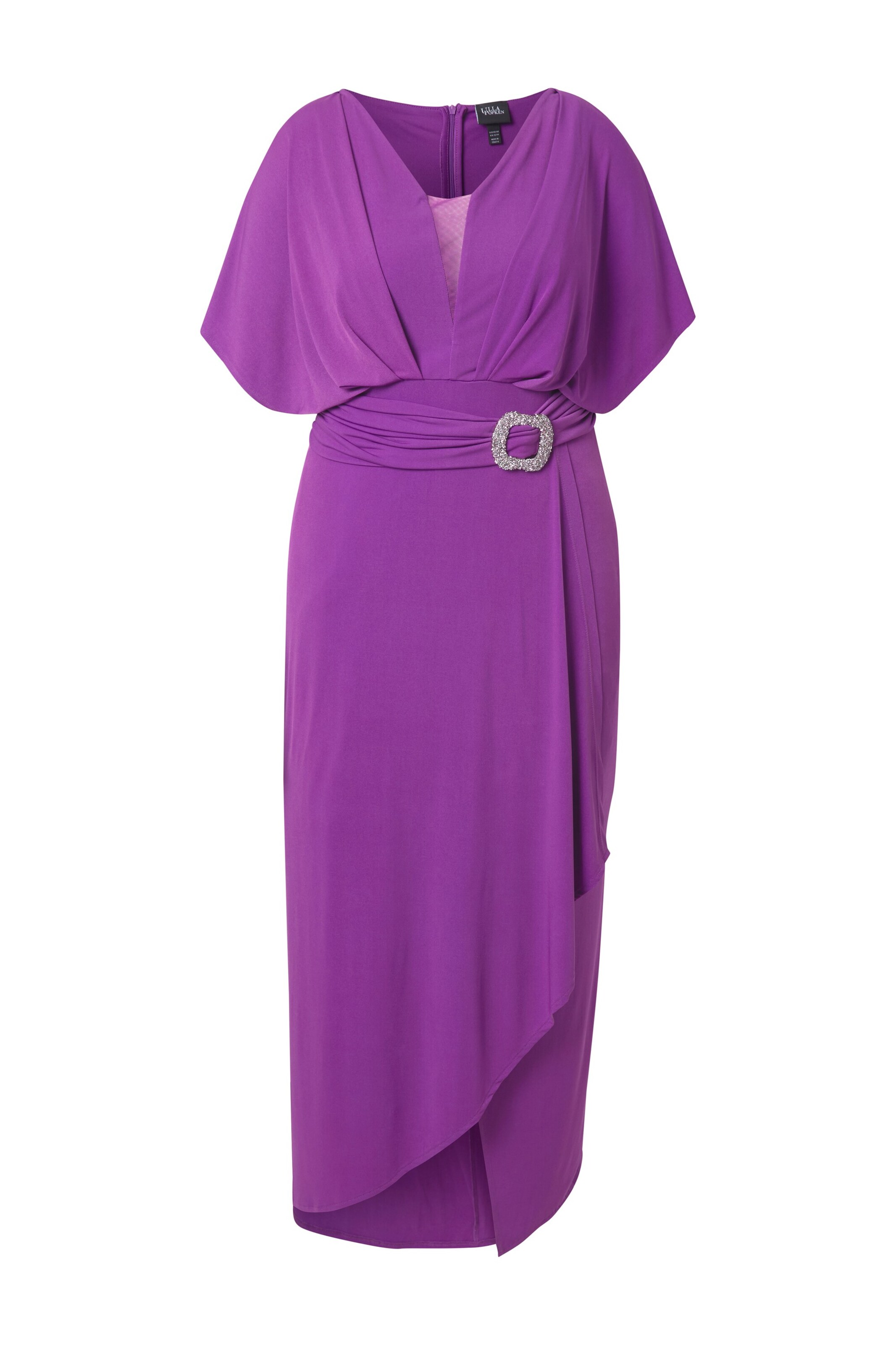 Ulla Popken Dress in Purple: front