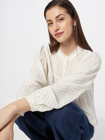 Lollys Laundry Blouse 'Cara' in Wit