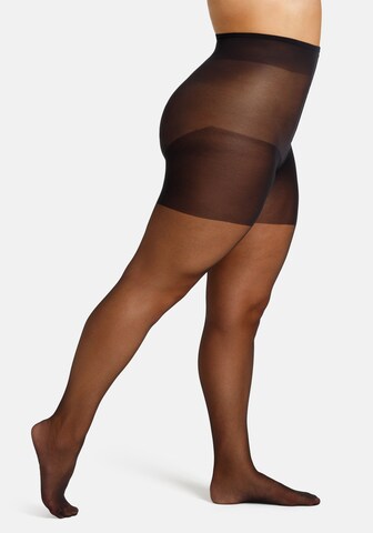 camano Feinstrumpfhose 'Women Curvy Tights 20 DEN matt' in Schwarz: predná strana