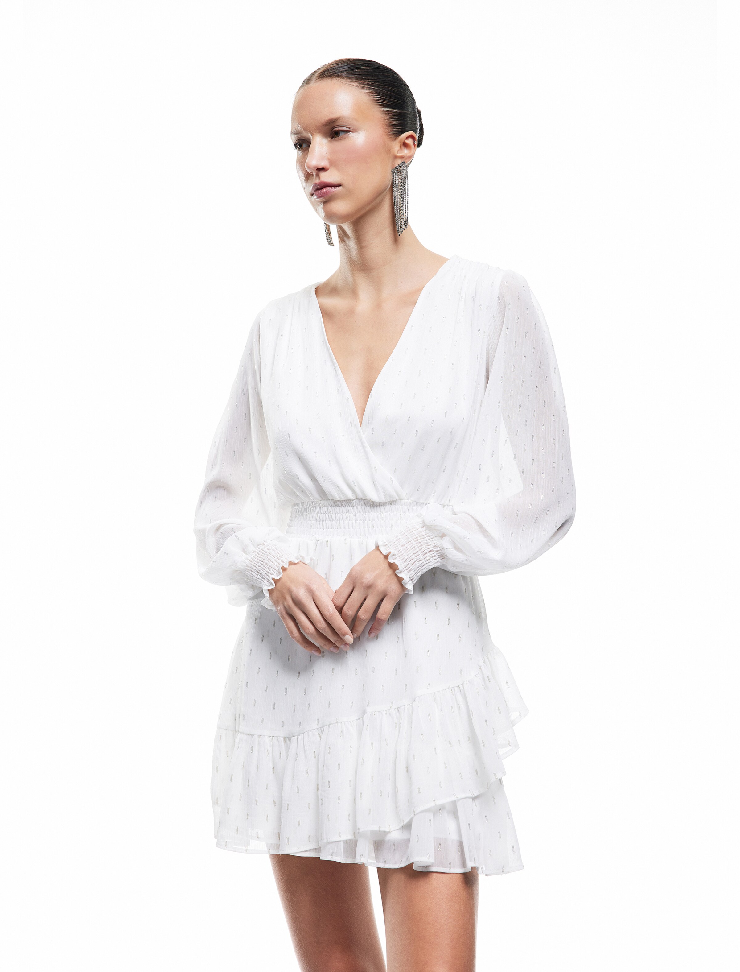 Koton Kleid in Weiß