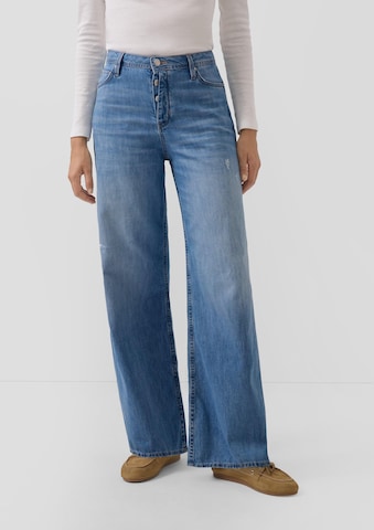s.Oliver Wide leg Jeans ' SURI ' in Blue: front