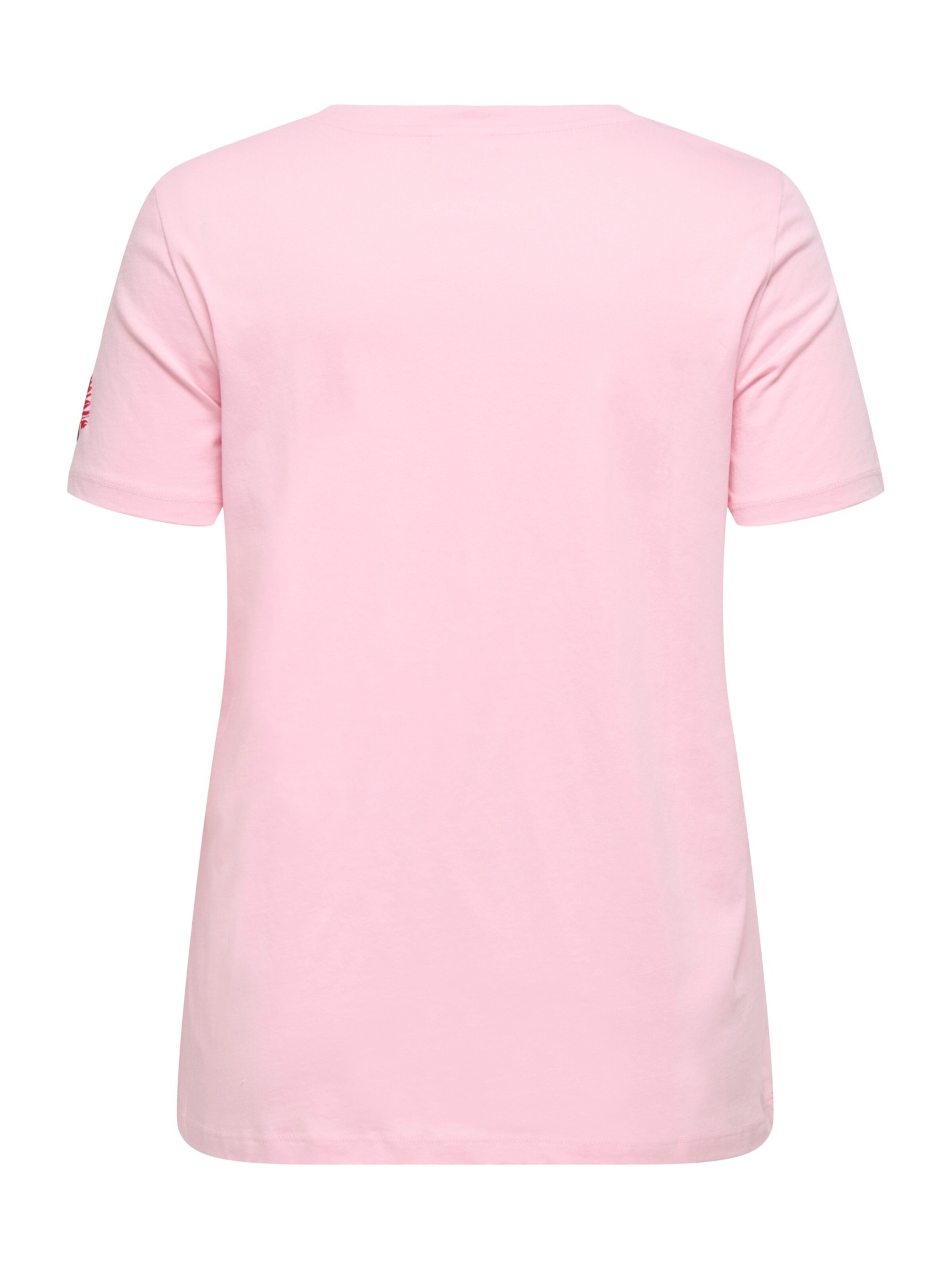 Tricou 'CARBOLETTE' de la ONLY Carmakoma pe roz