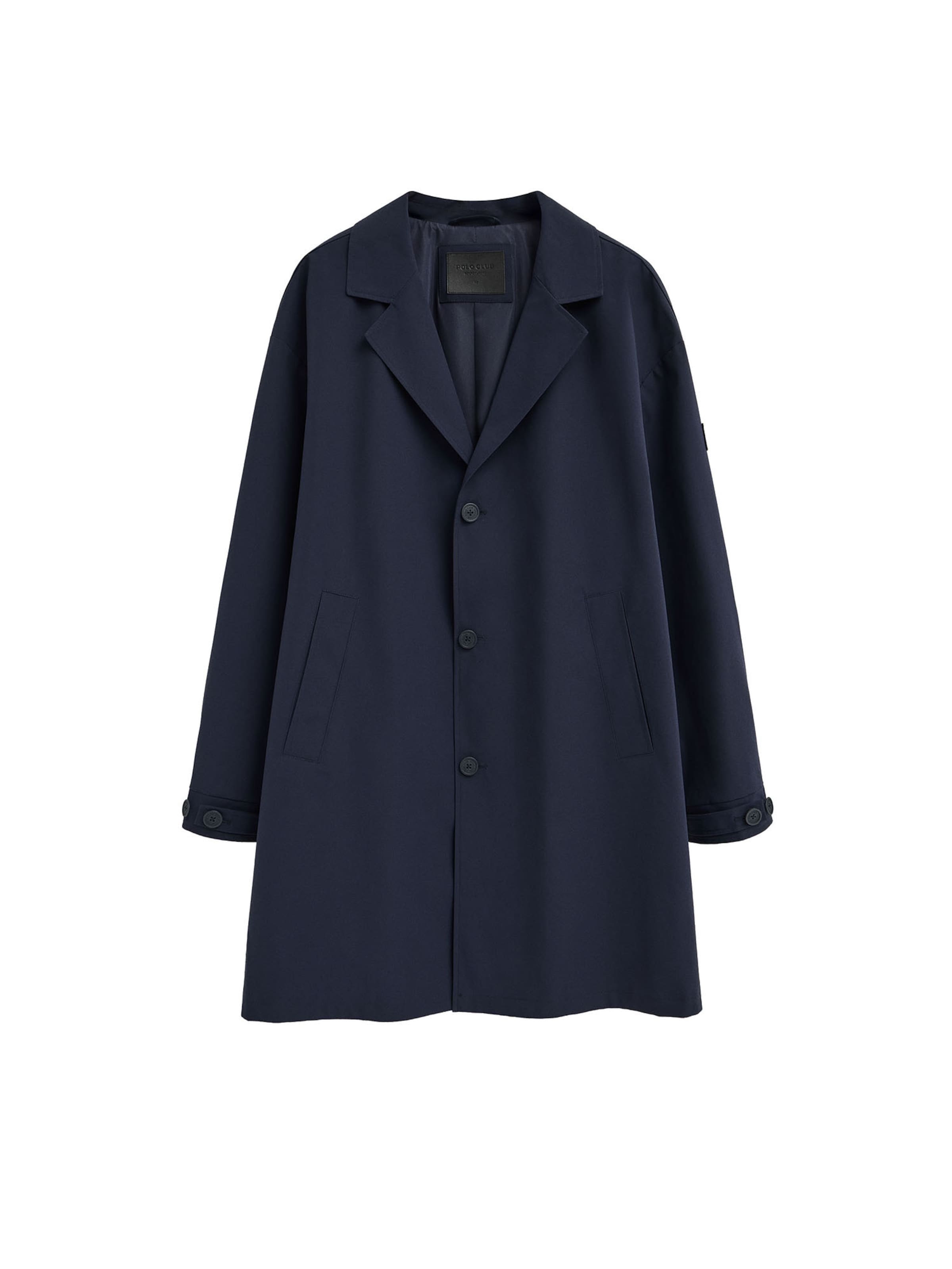 Polo Club Between-Seasons Coat in Navy, Item view