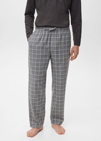 MANGO MAN Pyjama in Grau