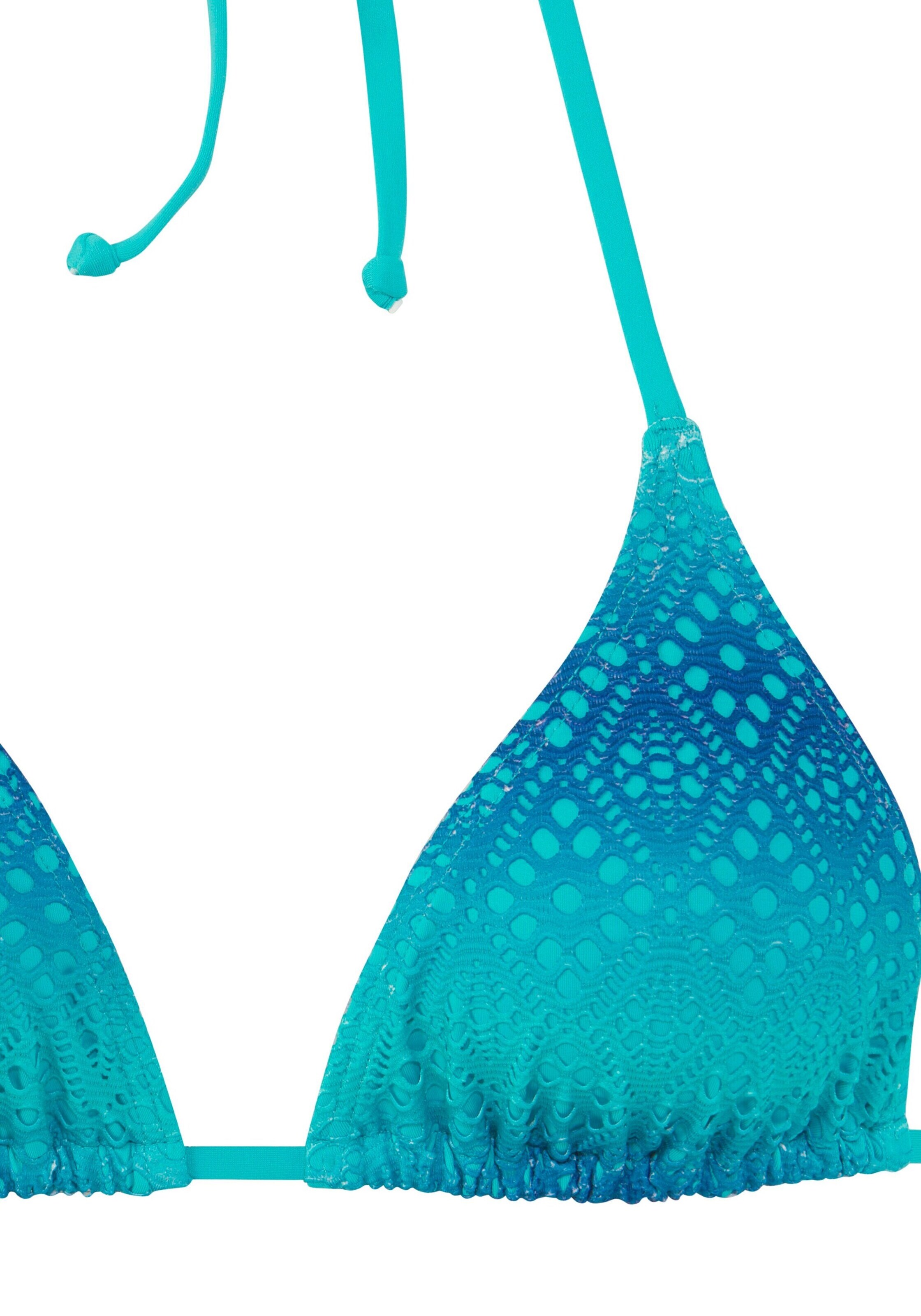 BUFFALO Triangel Bikini in Blau