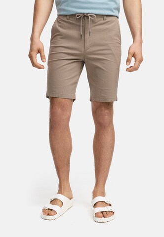 Kronstadt Regular Pants 'KSWarren' in Brown: front