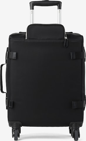 Karl Lagerfeld Gurulós bőröndök 'Ikonik Mix' - fekete