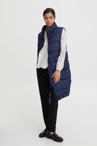 b.young Vest 'Bybomina Waistcode' in Blue