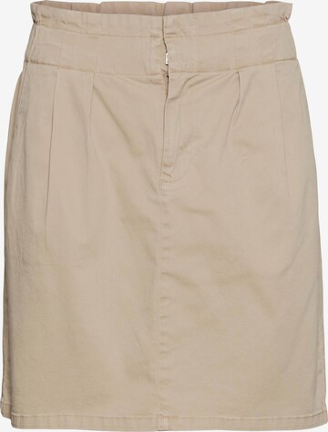 VERO MODA Rok 'Evany' in Beige: voorkant