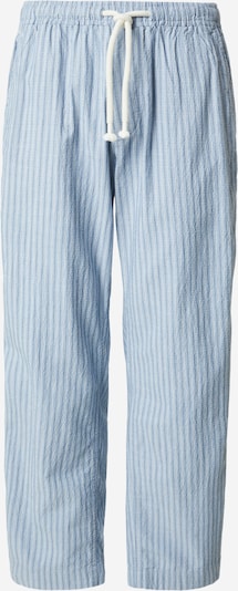 Abercrombie & Fitch Housut 'GETAWAY' värissä opaali / taivaansininen / valkoinen, Tuotenäkymä
