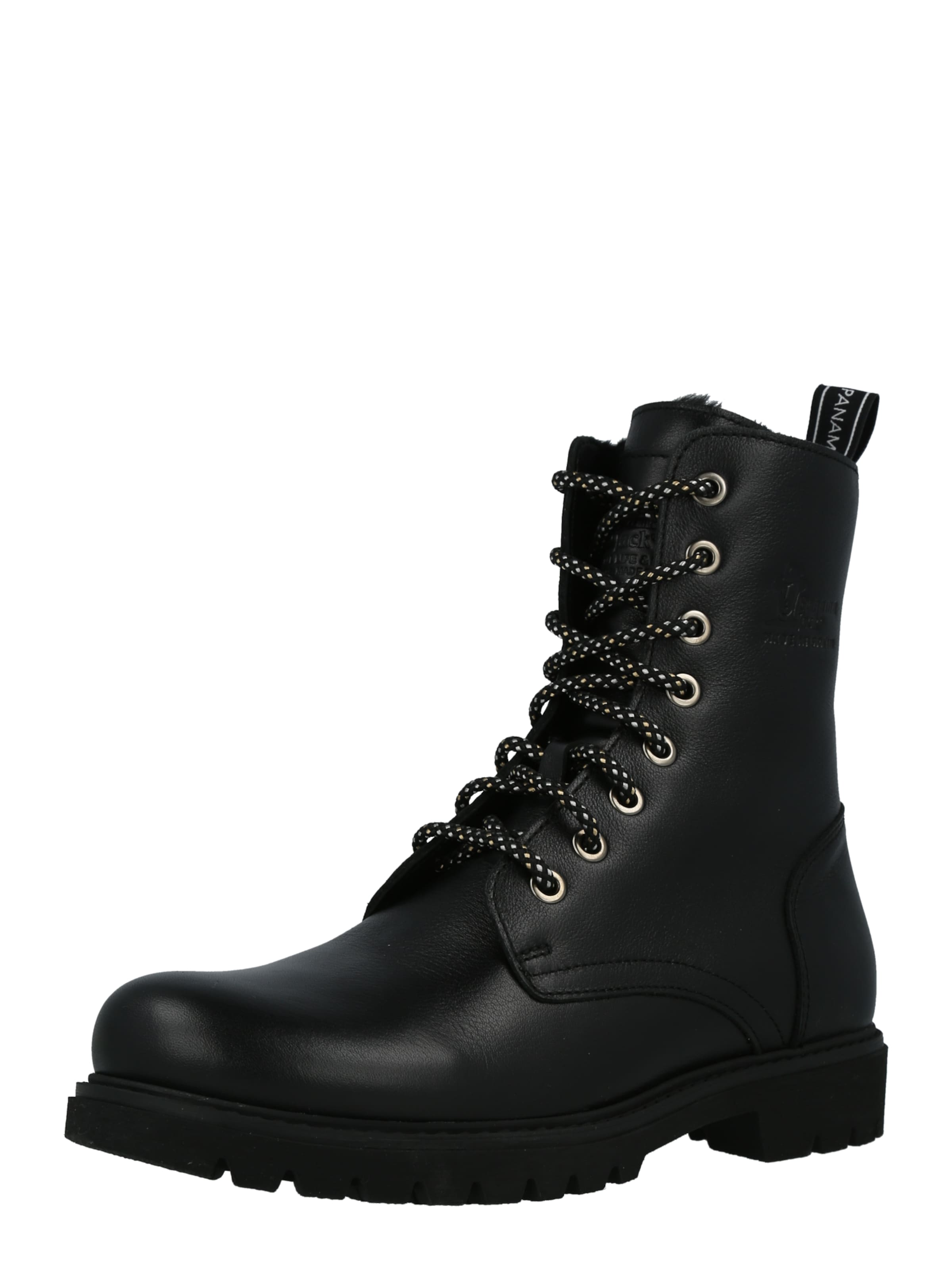 PANAMA JACK Snørestøvletter 'Frisia B' i sort: forside