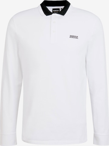 Barbour International Μπλουζάκι σε λευκό: μπροστά