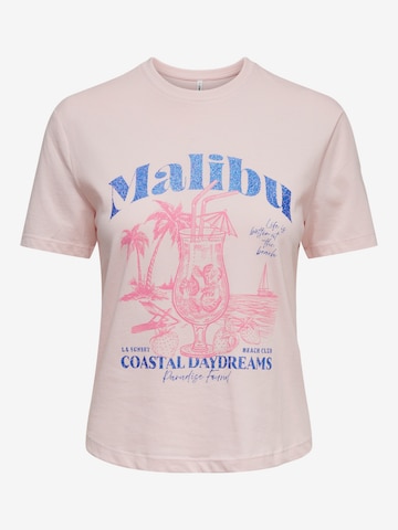 ONLY Shirt 'ONLDINA' in Lila: voorkant