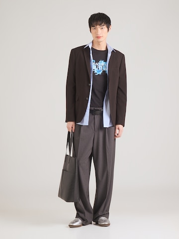 Versace Jeans Couture T-Shirt '80GAHE02' in Schwarz